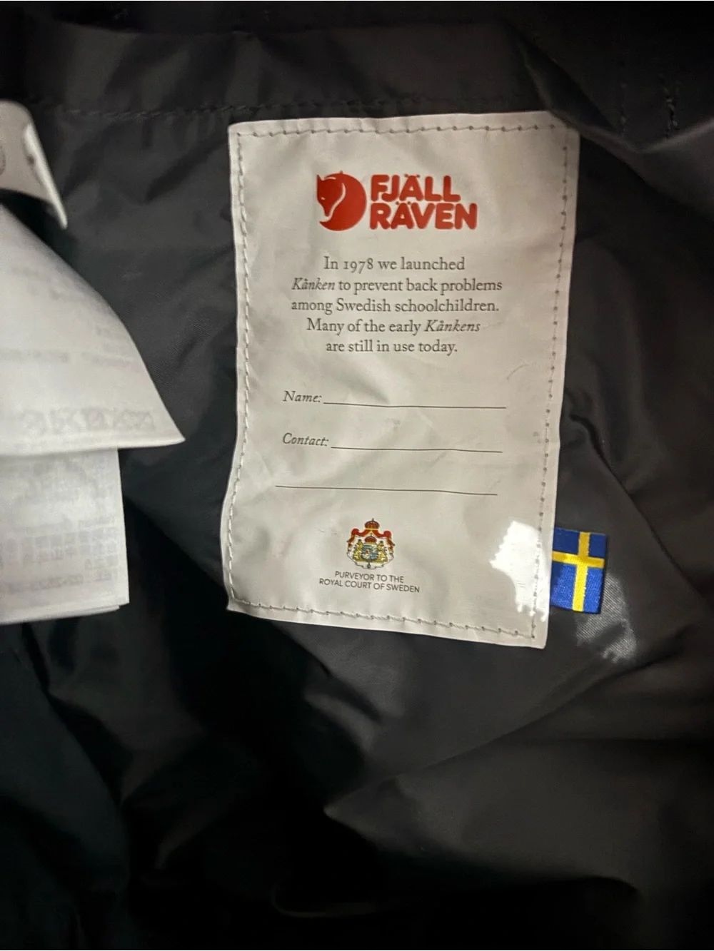Fjällräven Kånken Classic Backpack – Gently Used- Graphite